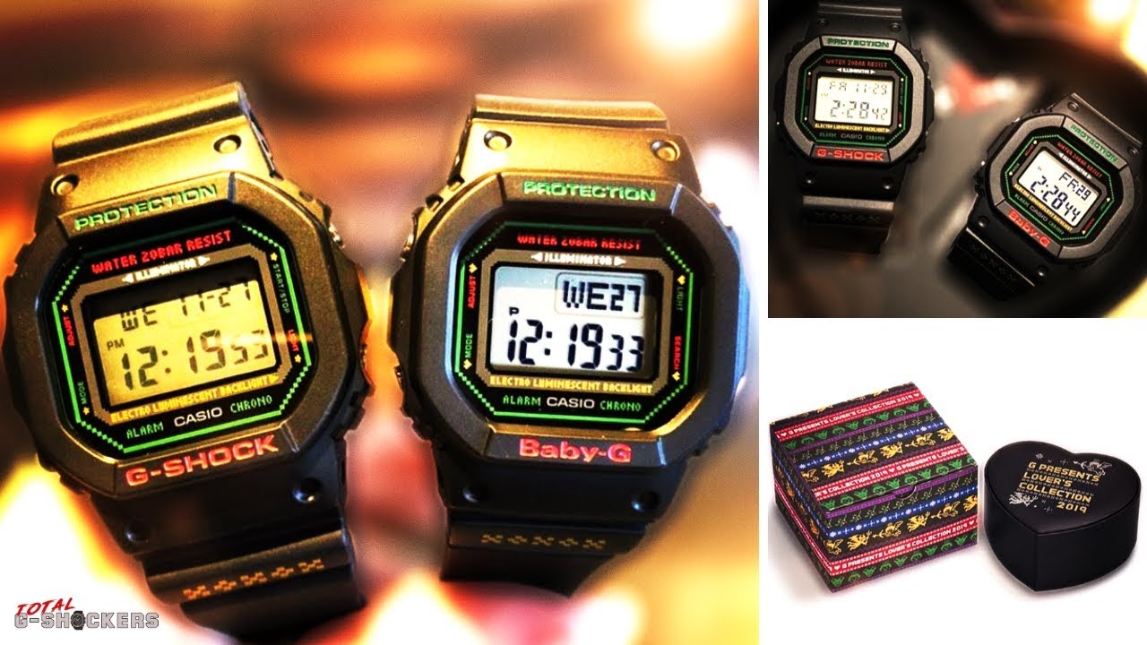 Casio G-Shock 2019 Lover's Collection | LOV-19B-1 - YouTube