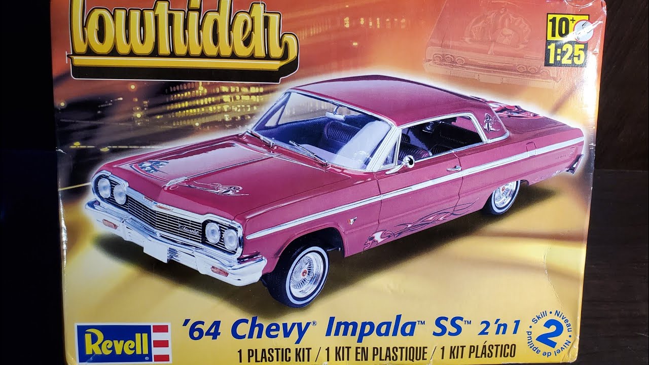 Revell '64 Chevy Impala 2n1 Lowrider 85-2574 look Before you buy