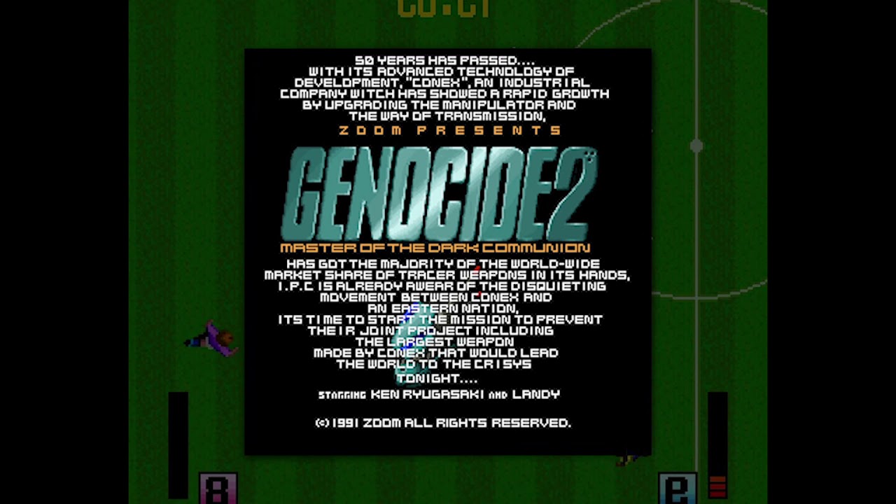 BGM] [X68000] [opm] ジェノサイド2 [GENOCIDE 2] - YouTube