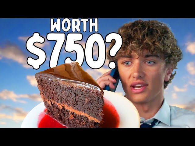 i made jeremiah's $750 cake (w recipe) - YouTube