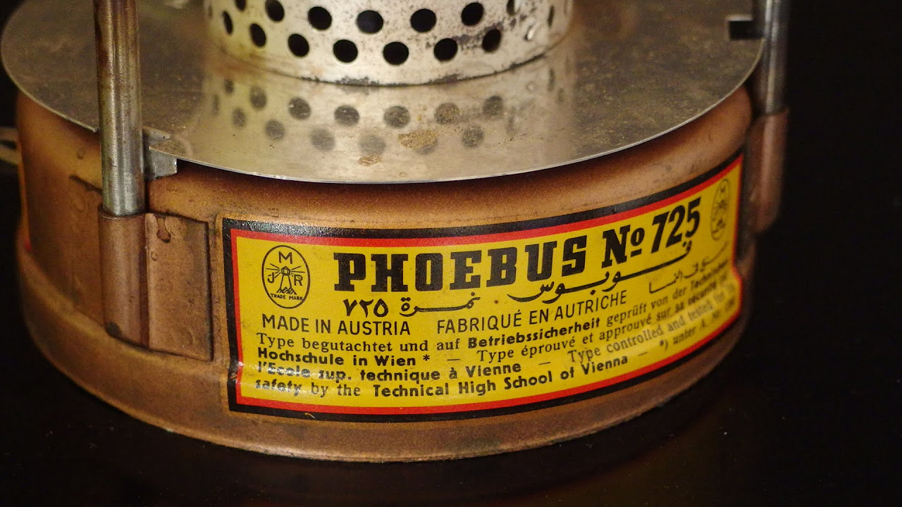 dear old tools] Phoebus 725 - YouTube