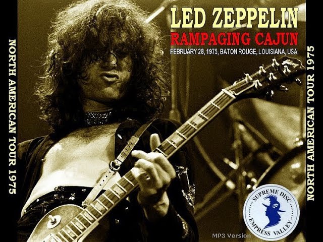 Led Zeppelin 1975-02-28 Baton Rouge LA Rampaging Cajun - YouTube
