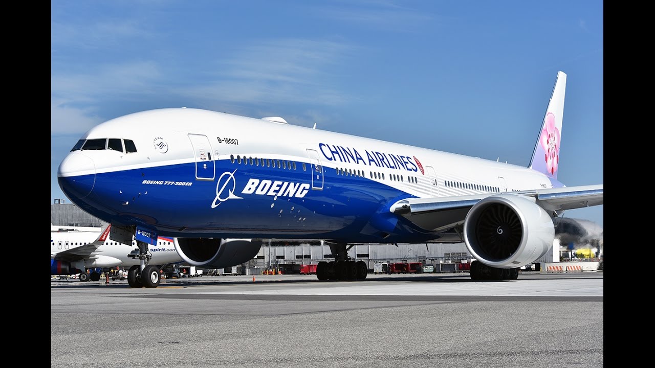 China Airlines 'Boeing Livery' Boeing 777-309ER [B-18007] Landing