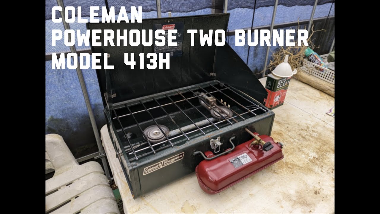 The Powerhouse Two-Burner 414 (Coleman) is disaster-resistant and