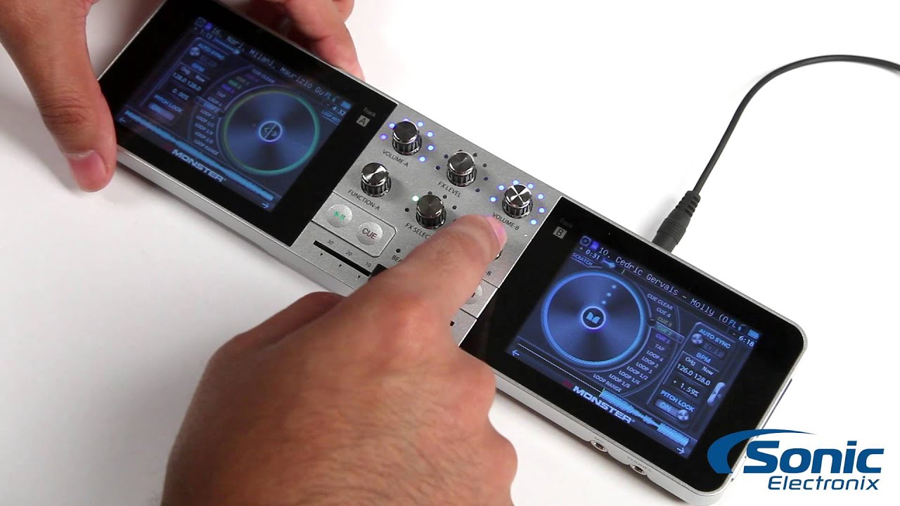 Monster GO DJ | Portable DJ Controller & Production Studio - YouTube