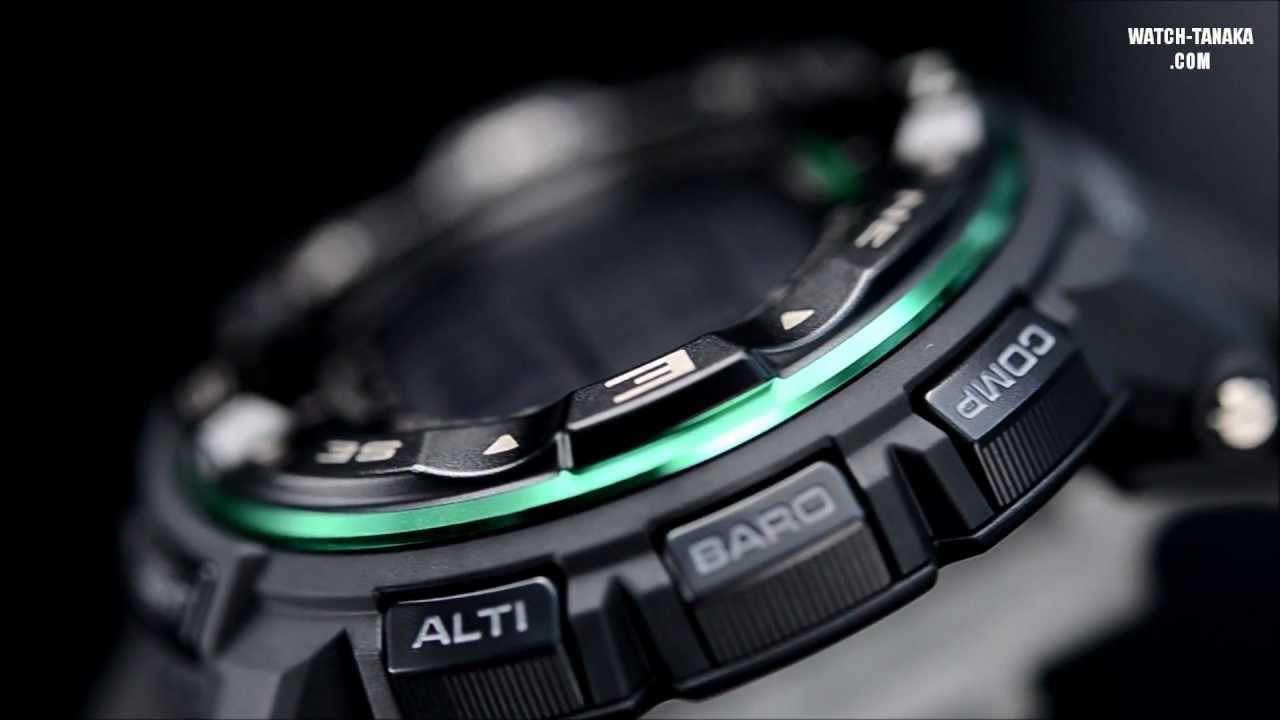 CASIO PROTREK PRW-2500-1BJF プロトレック タフソーラー電波 - YouTube