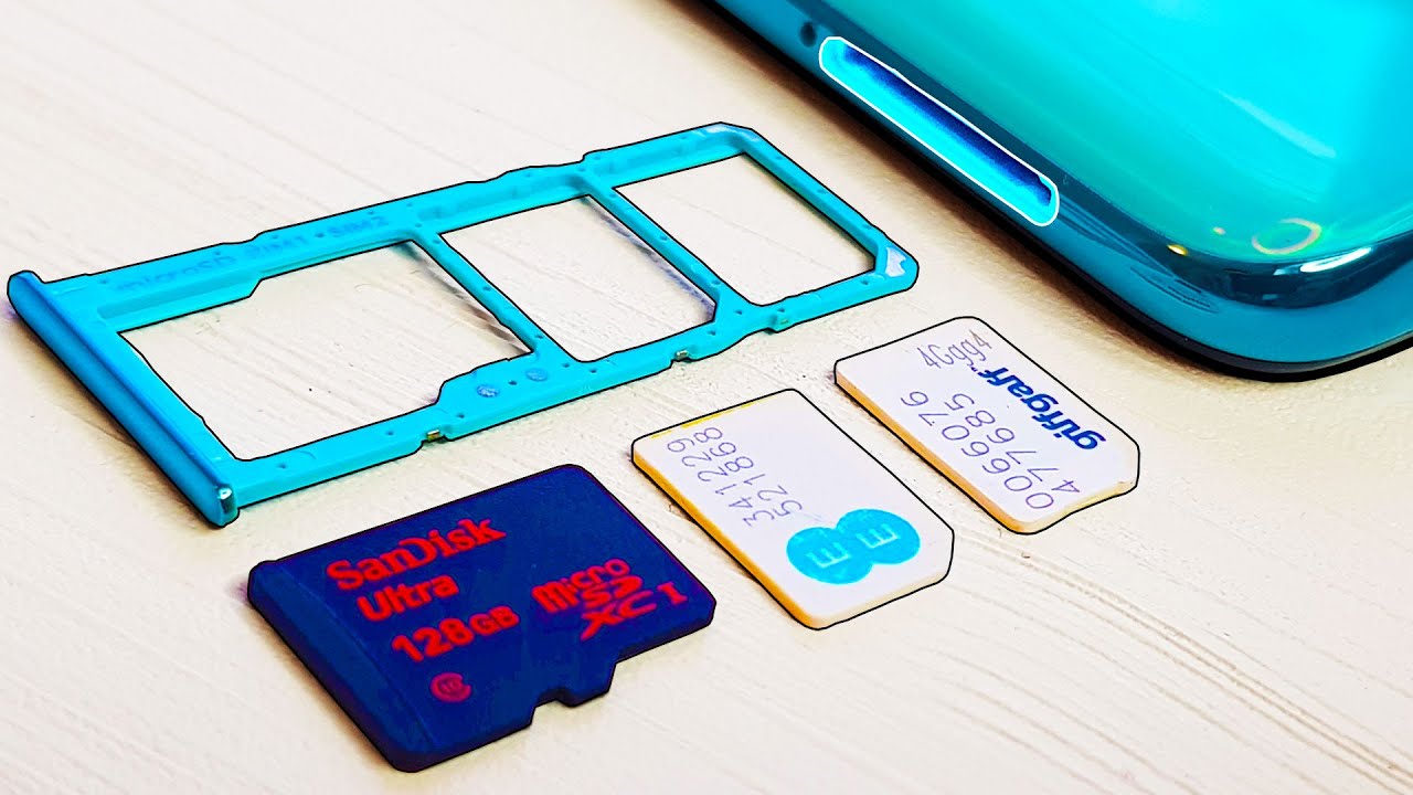 How to Manage Dual Sim Cards & SD Card on Samsung Galaxy A51