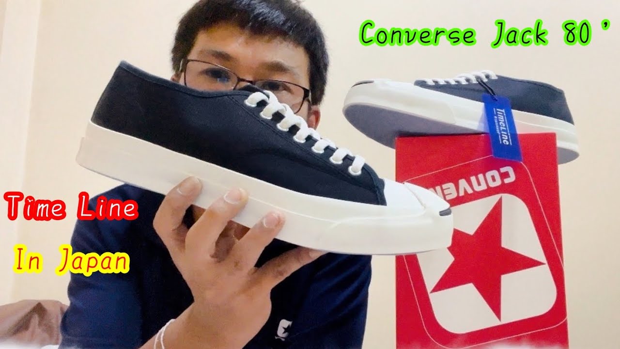 Converse Time Line Jack Purcell 80 in Japan - YouTube