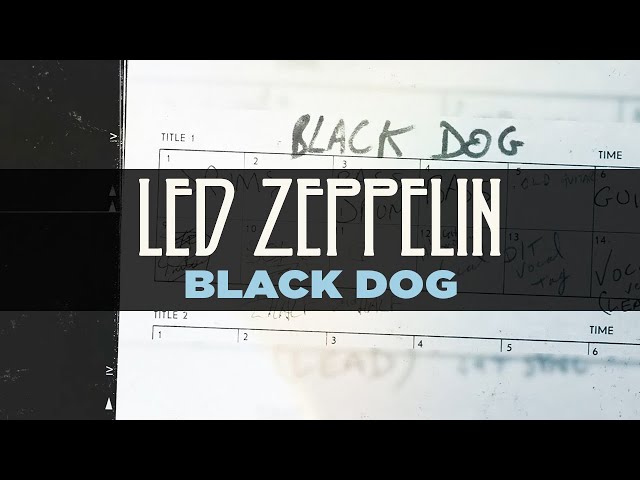 Led Zeppelin - Black Dog (Official Audio) - YouTube