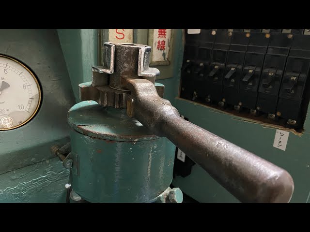 鉄道部品】ブレーキハンドルを分解してみた！珍品！鉄製のブレーキ