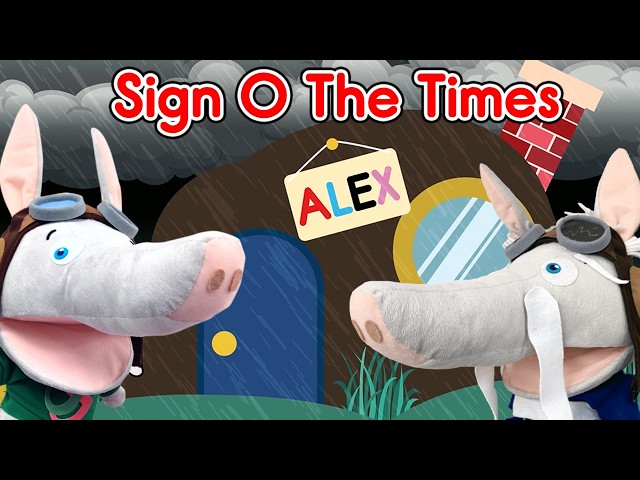 こども英語番組:年少～年長向け) English Conversation Practice: Sign