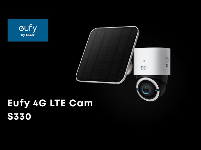 Eufy 4G LTE Cam S330 | Wi-Fiがなくても、どこでも使える。4G LTE SIM