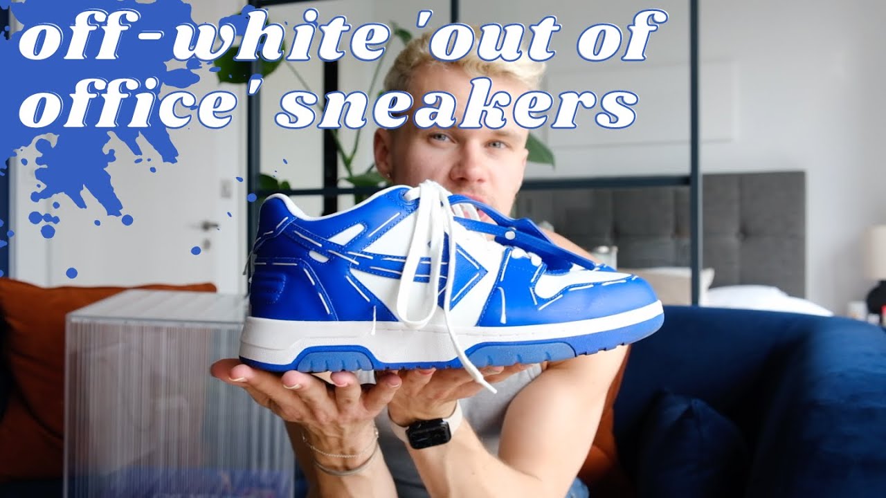 off-white 'out of office' sneakers - YouTube