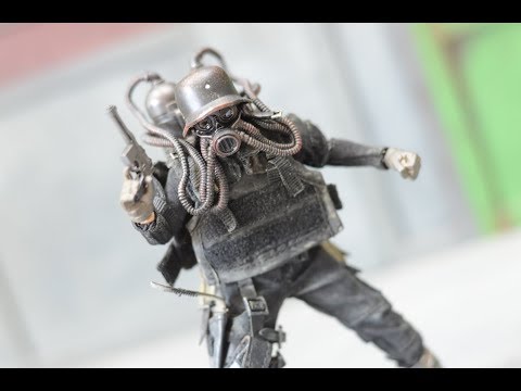 3A ThreeA 1/12 VON NOM Shitty Nine Commander figure review - YouTube