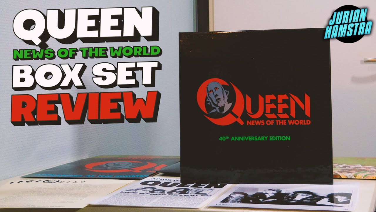 News Of The World 40th Anniversary Edition Box Set QUEEN Unboxing