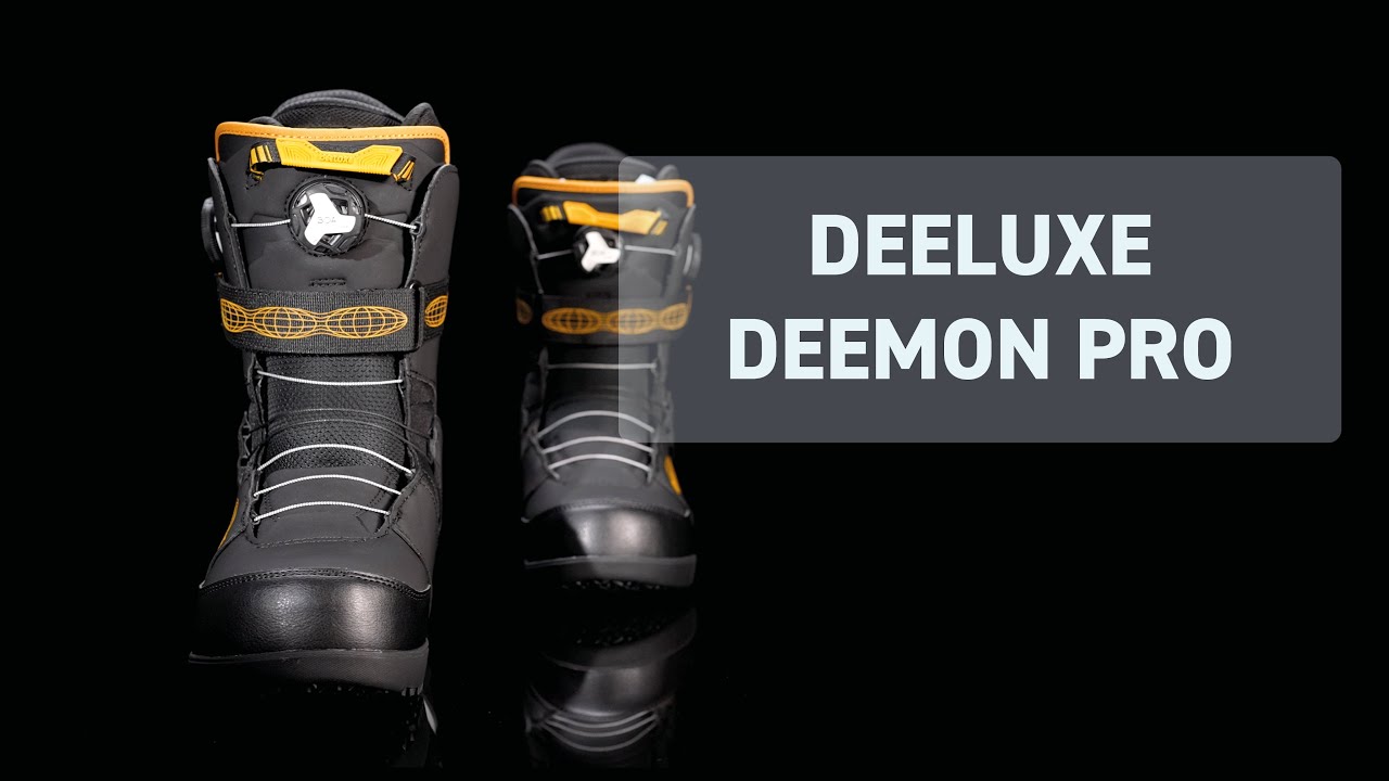 DEELUXE DEEMON PRO 24-25 Snowboard Boots - YouTube