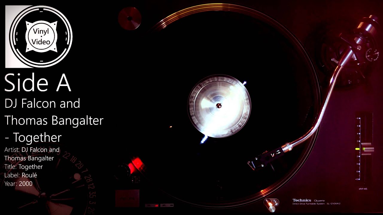 DJ Falcon and Thomas Bangalter - Together (Single Sided Promo