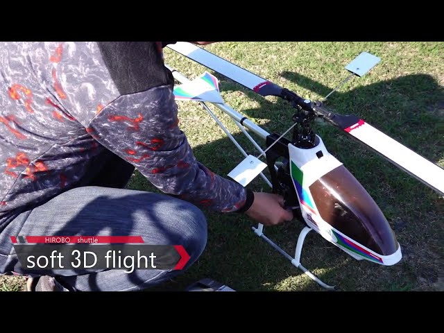 ラジコンヘリコプター HIROBO shuttleを寝ぼけながら飛ばしてみた