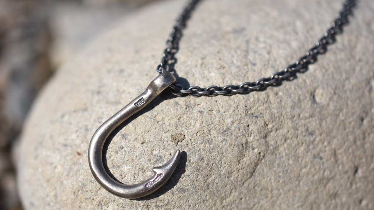 Eldorado(エルドラド)釣り針ネックレス SILVER925 - YouTube