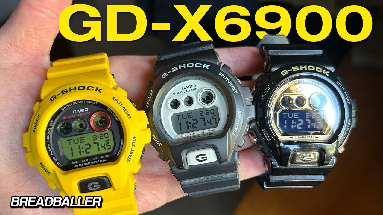 When G-Shock Supersized the 6900 - GD-X6900 - YouTube