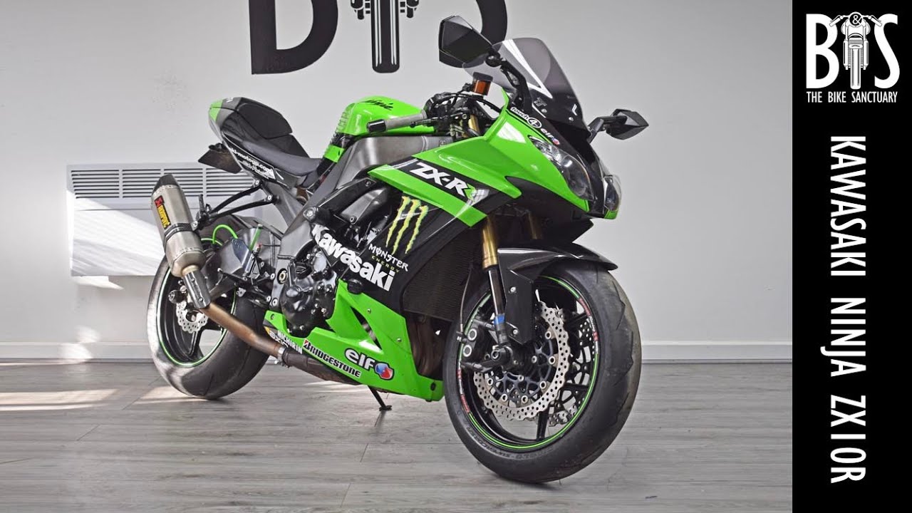 2008 '58 Kawasaki Ninja ZX10R MotoGP Replica Superbike Used For