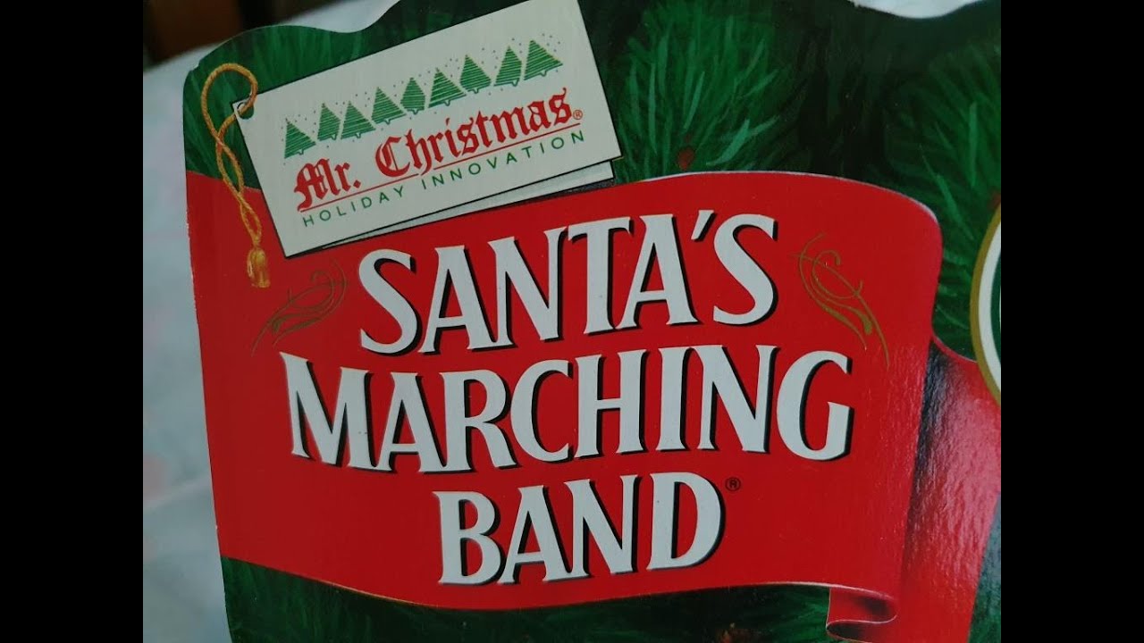 Santa's Marching Band by Mr Christmas - full repertoire 35 songs