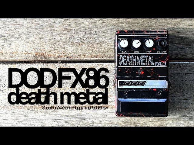 DOD Death Metal FX86 - YouTube