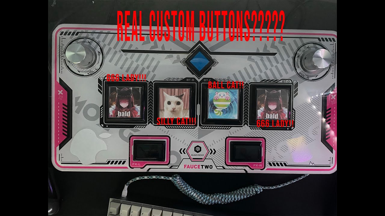 how to get CUSTOM buttons for your SOUND VOLTEX controller