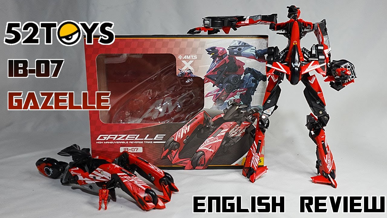 Video Review for 52Toys - IB-07 - Gazelle - YouTube