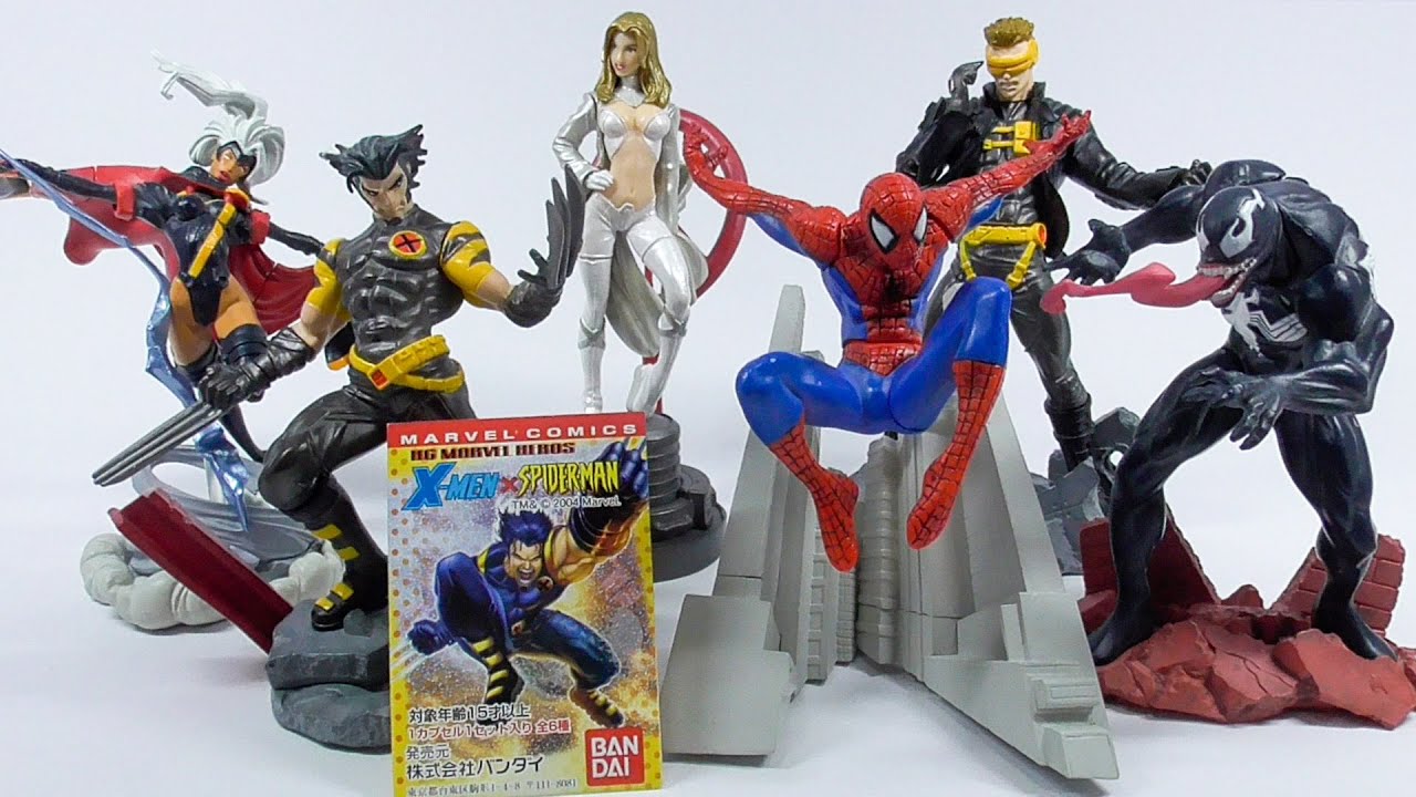 HGシリーズ マーベルヒーローズ X－MEN×SPIDER－MAN HG