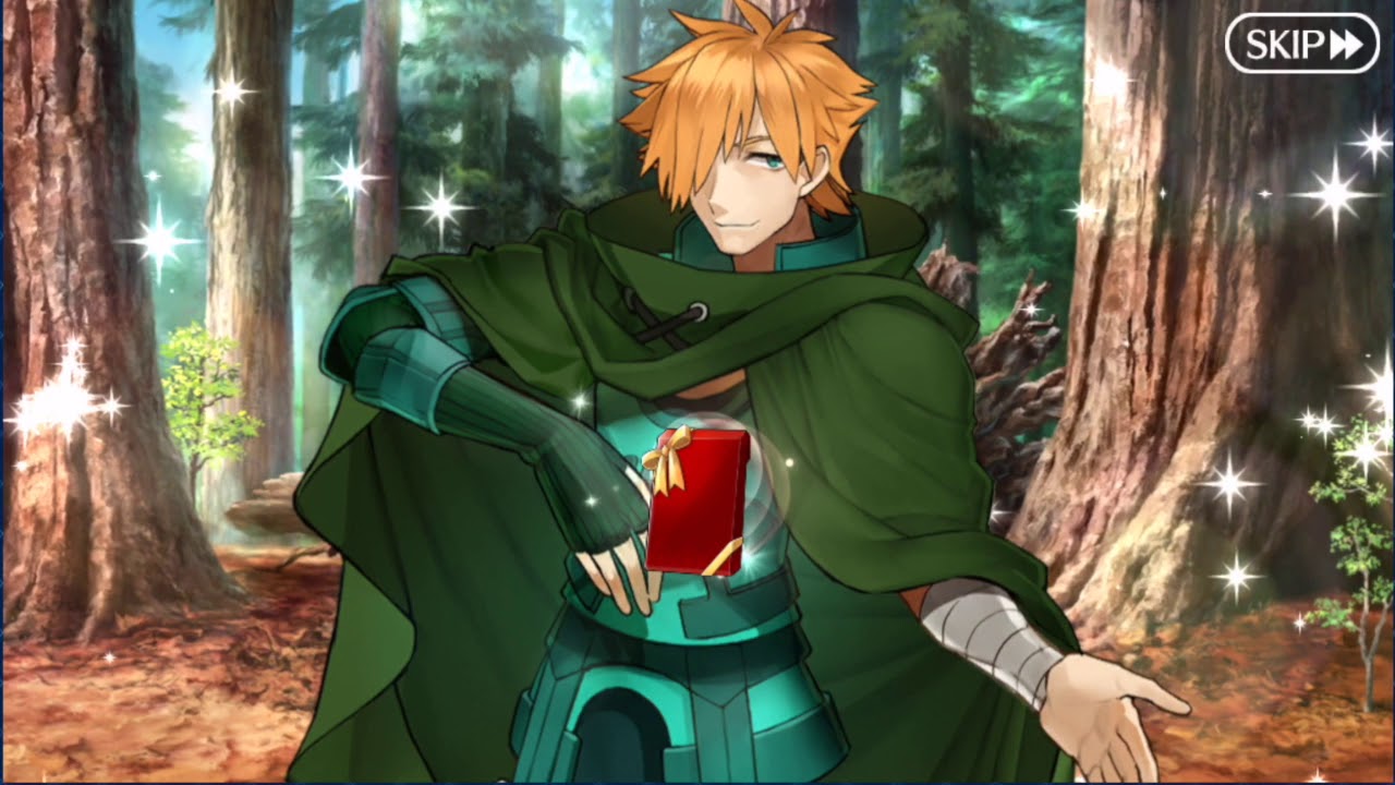 FGO】ロビンフッドのバレンタインシナリオと礼装「名も知れぬ記念銀貨