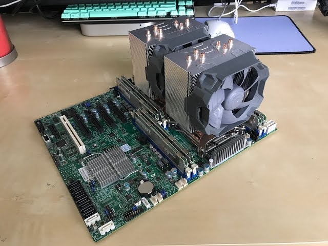 Tabletop build - Dual 2011 Supermicro X9DRL, dual Xeon E5-2660 V2