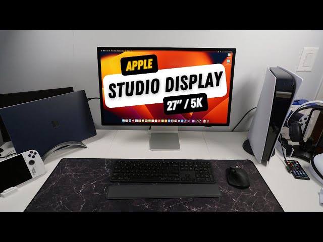 Apple Studio Display Unboxing : Nano Texture Glass with Tilt and