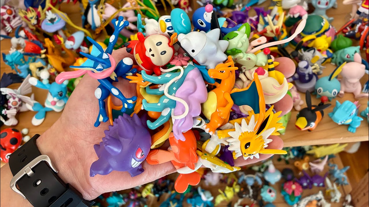 立体ポケモン図鑑収集物語【カプセルトイ】メガシンカ編 - YouTube