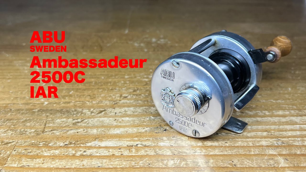 ABU Ambassadeur 2500C IAR - YouTube