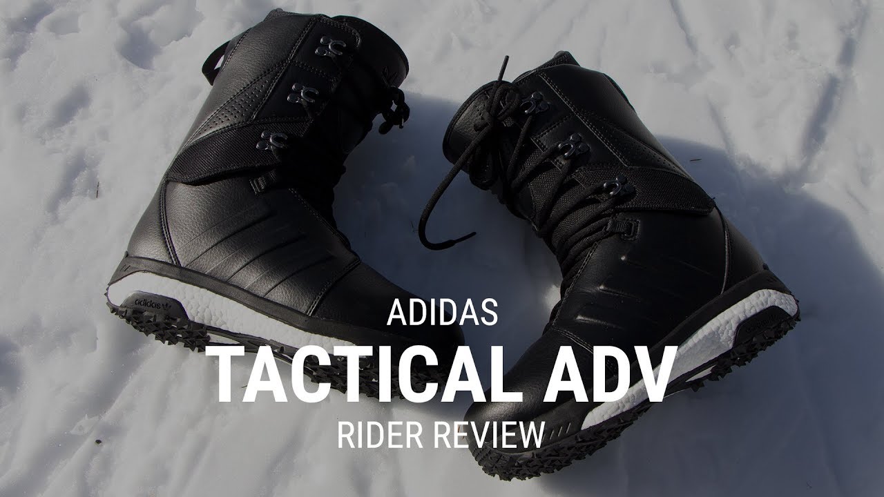 Adidas Tactical ADV 2020 Snowboard Boot Rider Review - Tactics