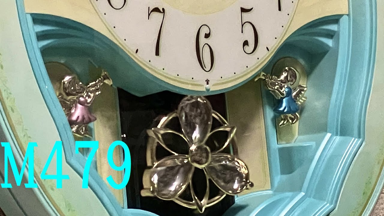 ルミエル×プレベール】リズム時計 からくり時計「パルミューズM479