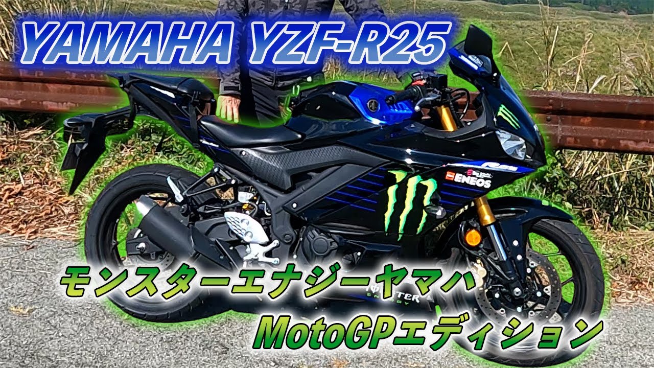 YAMAHA YZF-R25 モンスターエナジー 純正カウル＋中華カウルセット