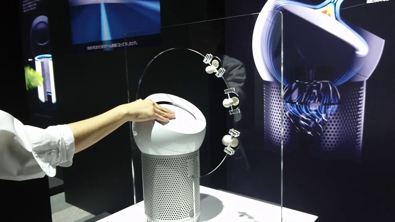 Dyson Pure Cool Me」はピンポイント方向に風を送れる - YouTube