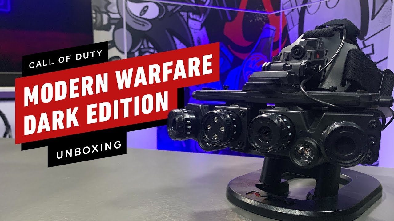Call of Duty Modern Warfare Dark Edition Unboxing - YouTube