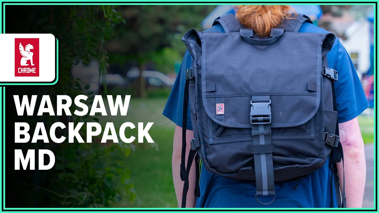Chrome Industries Warsaw Backpack MD Review (2 Weeks of Use) - YouTube