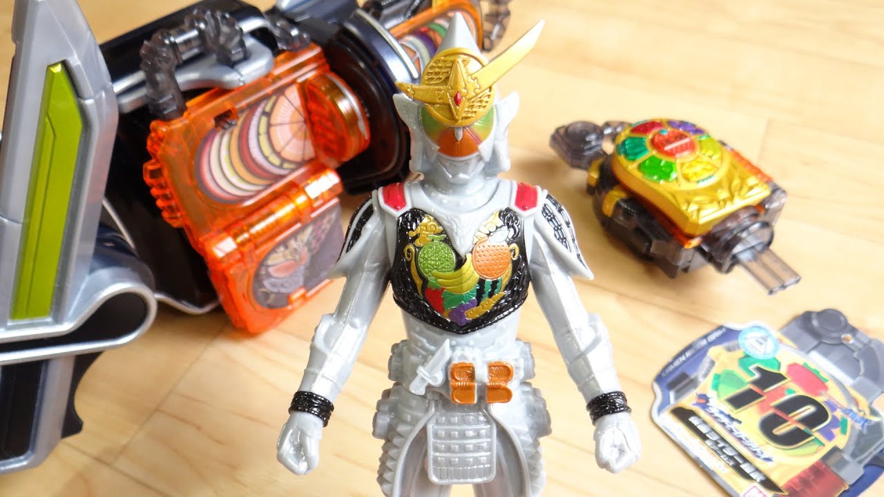 Finally the final form! Gaim Kyoku Arms Soft Vinyl Rider Hero