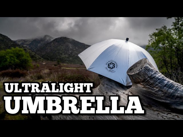Six Moon Designs Silver Shadow Carbon Ultralight Umbrella - YouTube