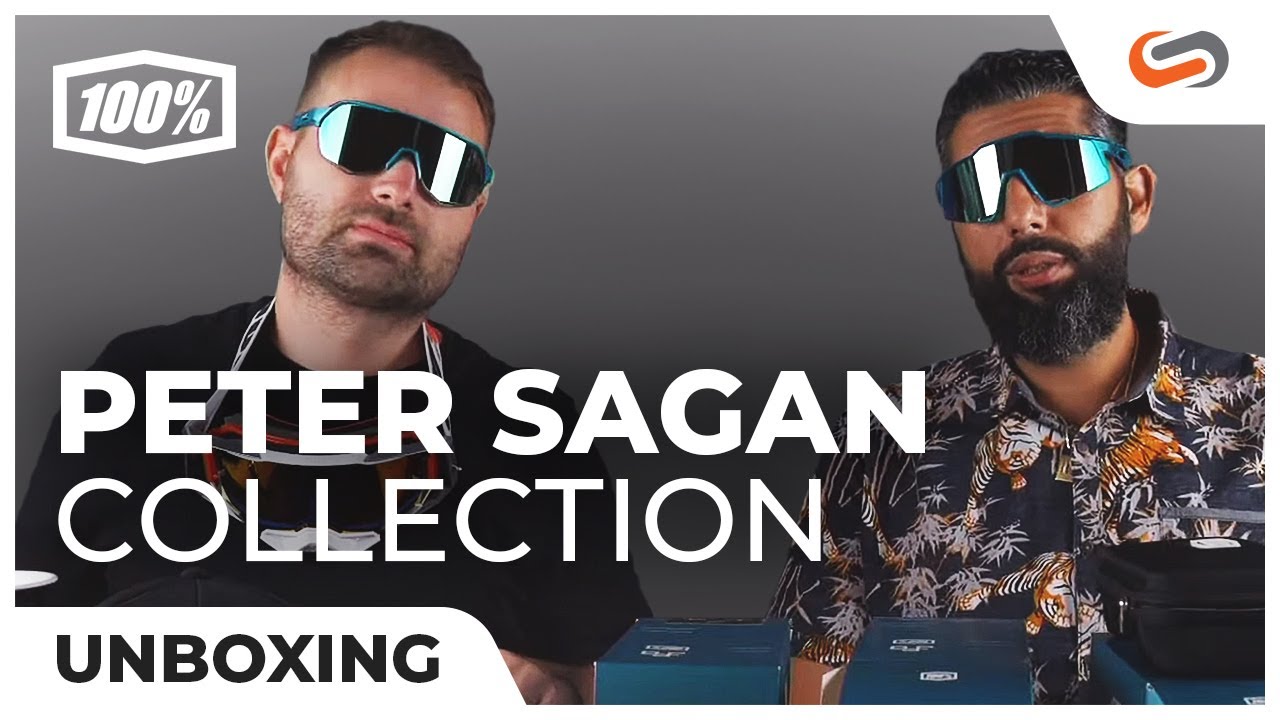100% Peter Sagan Limited Edition Sunglass Collection Unboxing