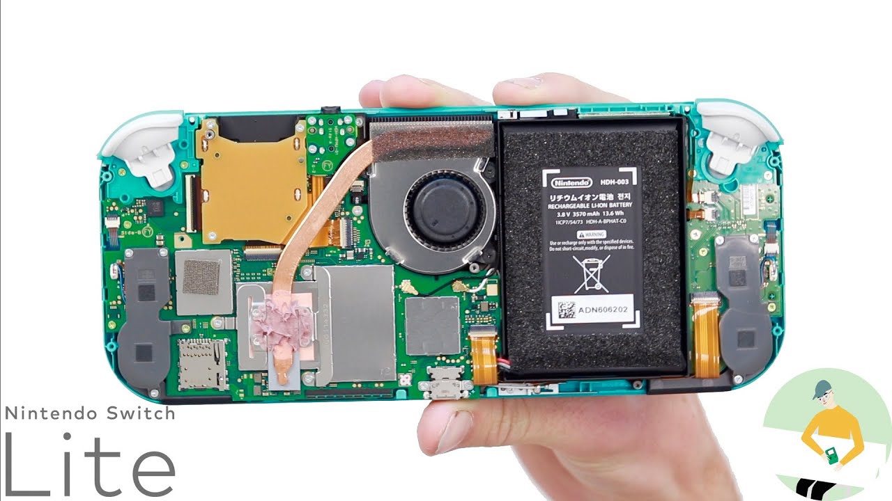 Switch Lite TEARDOWN! - Whats Inside? - YouTube
