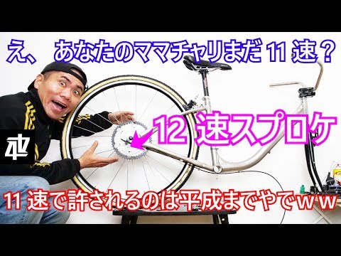 Install 12-speed cassette on 10$ JIS City Cycle Frame.VG SPORTS