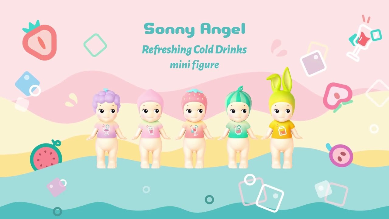Sonny Angel mini figure Refreshing Cold Drinks』 - YouTube