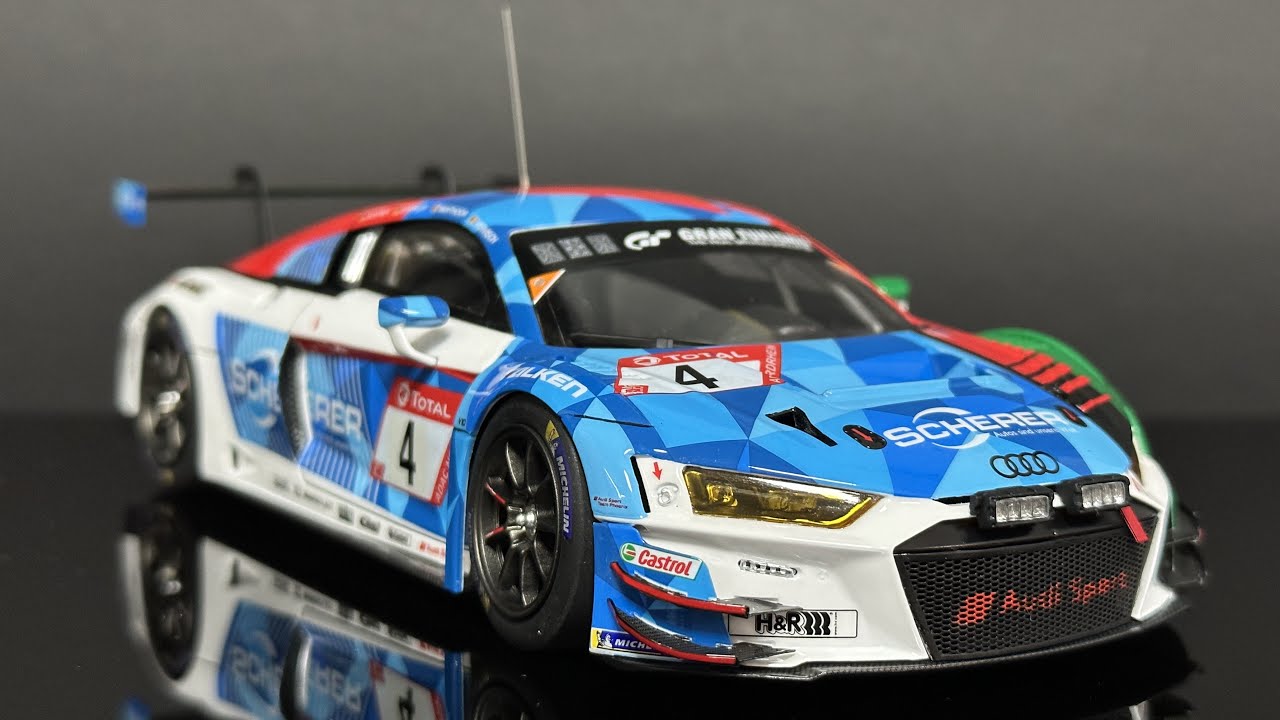 Full build] Audi R8 LMS EVO nuburgring 24H 2019 Winner - Model 1