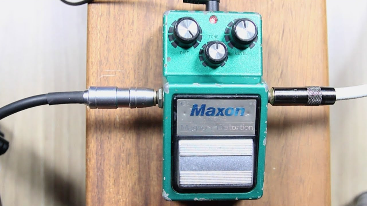 Maxon MD-9 Magnum Distortion - YouTube