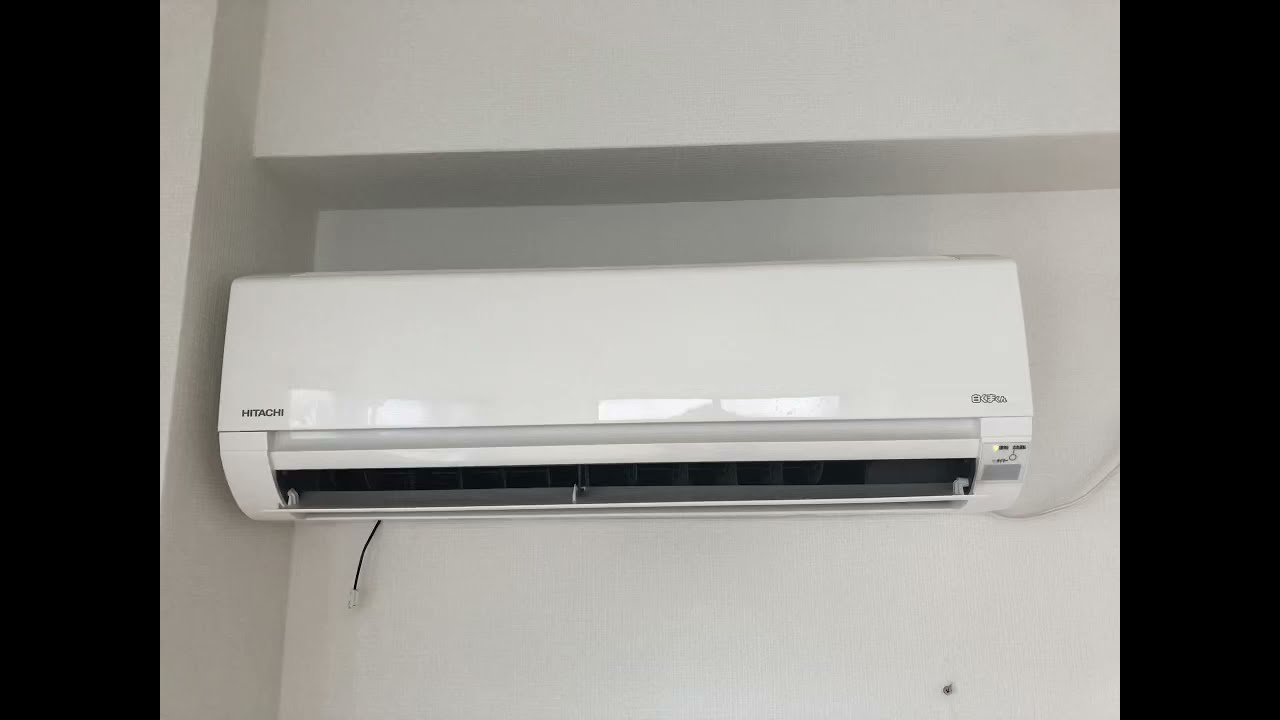 RAS-A22K(W) 日立(HITACHI)【エアコン洗浄】 - YouTube